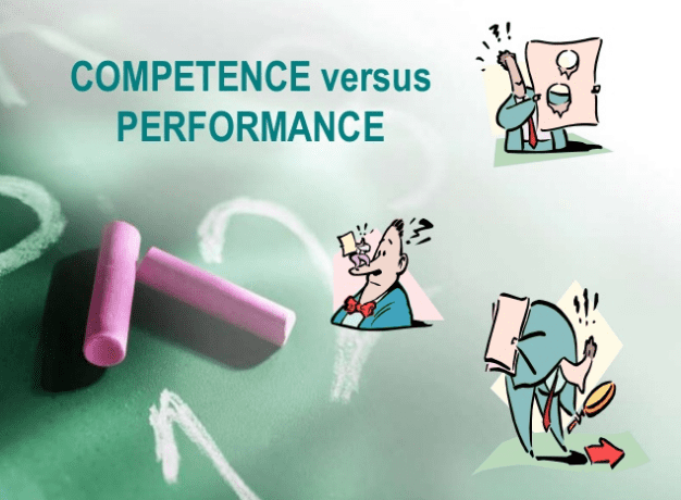 competency and performance