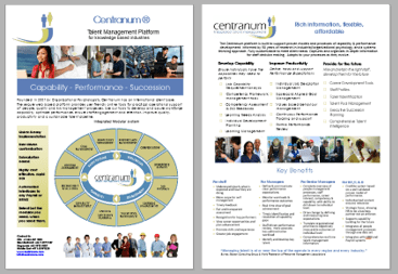 Centranum Talent Management System Overview