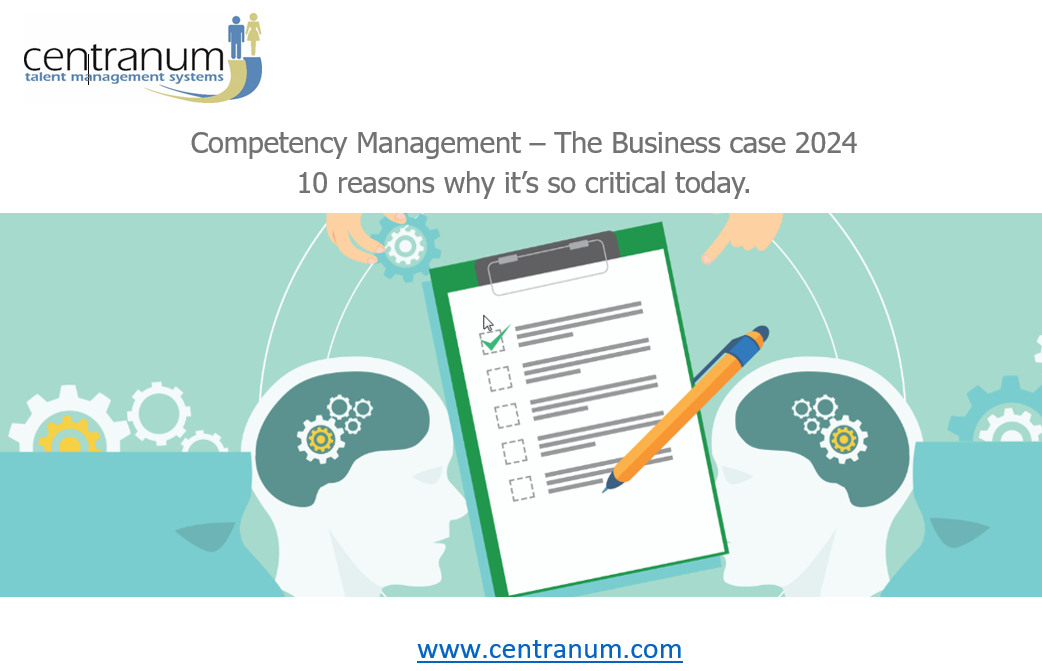 Competency Management - the Business Case