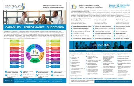 Centranum Talent Management Overview