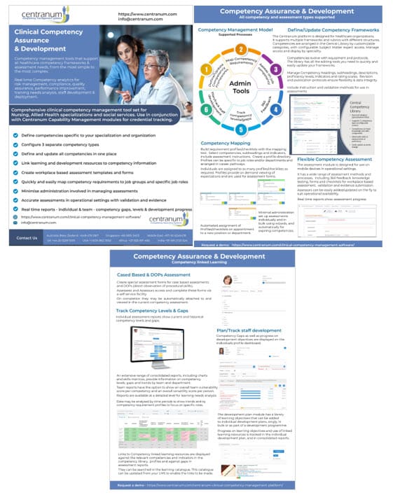 Clinical Competency Management Platform